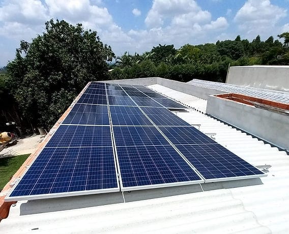 Instalação fotovoltaica