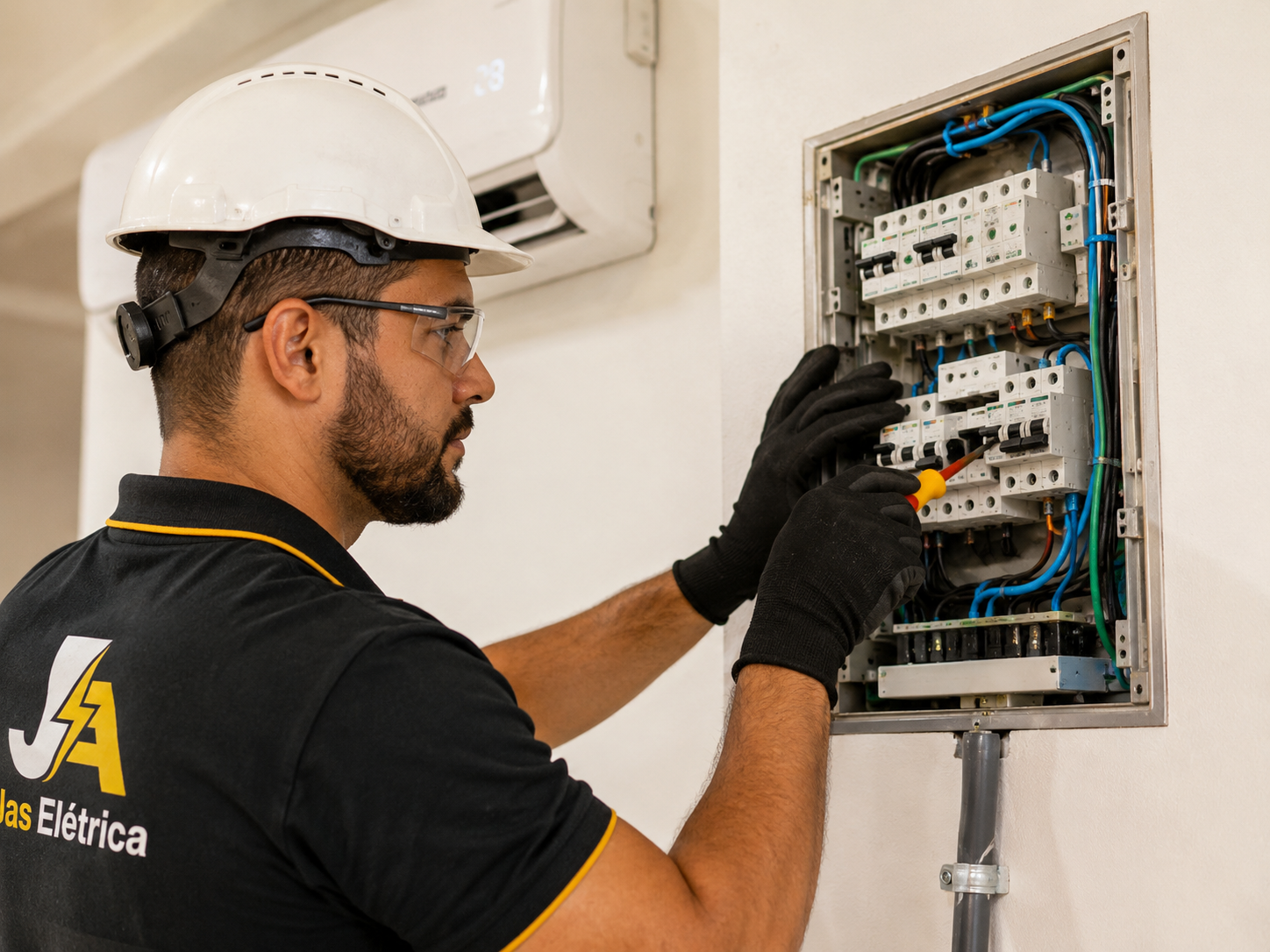 Portfólio de projetos elétricos Jas Elétrica